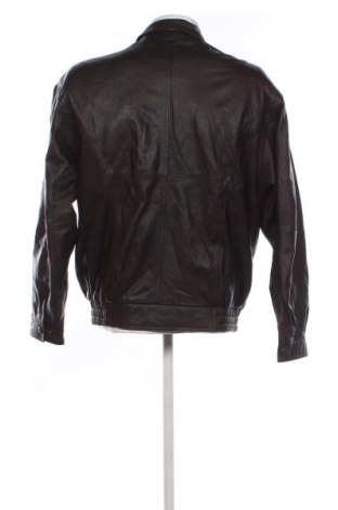 Ανδρικό δερμάτινο μπουφάν Jilani Collection, Μέγεθος XL, Χρώμα Καφέ, Τιμή 117,99 €