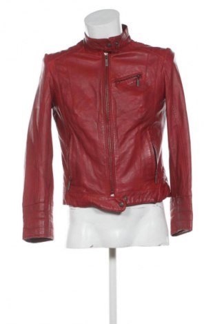 Męska skórzana kurtka Mark Adam, Rozmiar S, Kolor Czerwony, Cena 289,99 zł