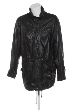 Ανδρικό δερμάτινο μπουφάν Optima, Μέγεθος L, Χρώμα Μαύρο, Τιμή 83,99 €