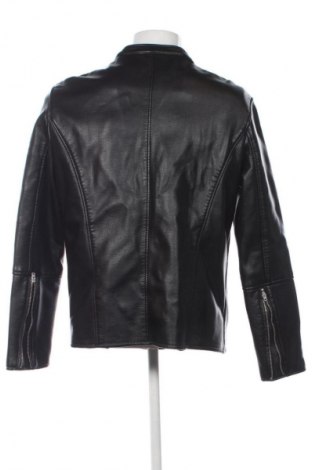 Geacă de piele pentru bărbati Pull&Bear, Mărime XXL, Culoare Negru, Preț 117,99 Lei