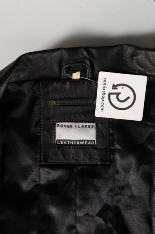 Geacă de piele pentru bărbati Rover&Lakes, Mărime L, Culoare Negru, Preț 160,99 Lei