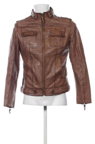 Pánská kožená bunda  S.Oliver, Velikost S, Barva Hnědá, Cena  1 879,00 Kč