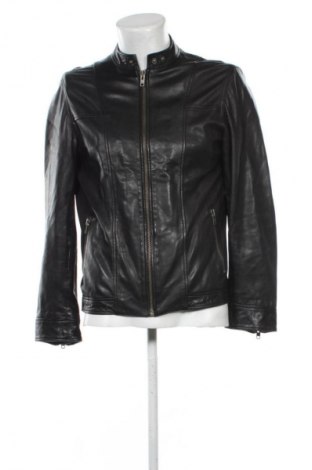 Pánská kožená bunda  Samsoe & Samsoe, Velikost M, Barva Černá, Cena  3 599,00 Kč