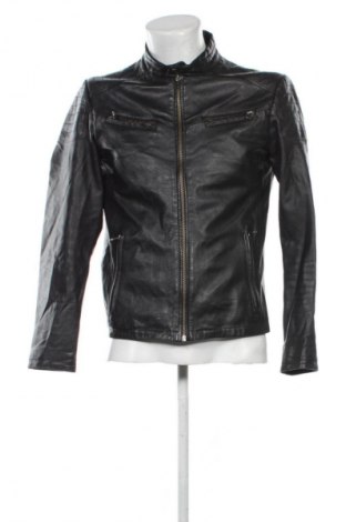 Herren Lederjacke Selected Homme, Größe M, Farbe Schwarz, Preis € 127,99