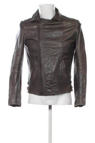 Geacă de piele pentru bărbati Sisley, Mărime M, Culoare Verde, Preț 549,99 Lei