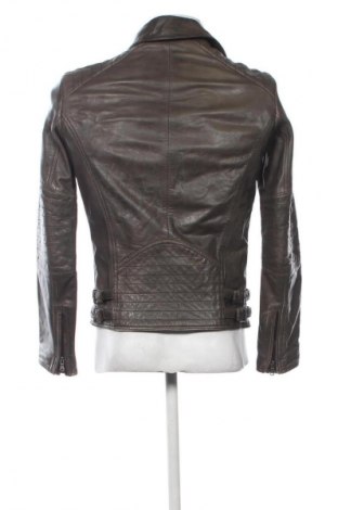 Geacă de piele pentru bărbati Sisley, Mărime M, Culoare Verde, Preț 549,99 Lei