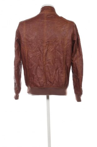 Ανδρικό δερμάτινο μπουφάν Smog, Μέγεθος L, Χρώμα Καφέ, Τιμή 29,99 €