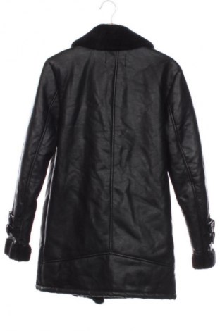 Geacă de piele pentru bărbati Stradivarius, Mărime XS, Culoare Negru, Preț 165,99 Lei