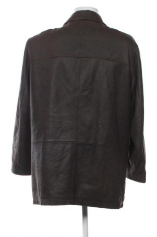 Ανδρικό δερμάτινο μπουφάν Trapper, Μέγεθος L, Χρώμα Καφέ, Τιμή 64,99 €