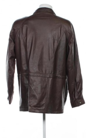 Męska skórzana kurtka Trapper, Rozmiar L, Kolor Brązowy, Cena 242,99 zł