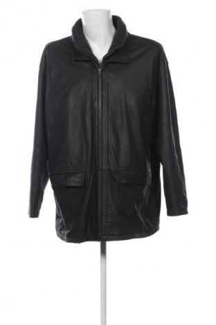 Geacă de piele pentru bărbati Trapper, Mărime XL, Culoare Negru, Preț 413,99 Lei