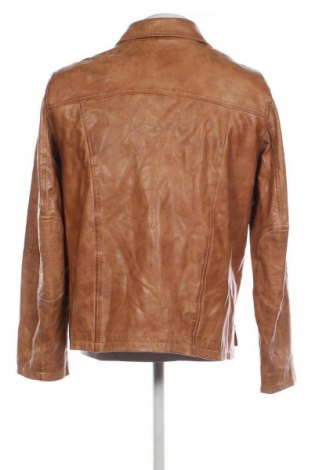Ανδρικό δερμάτινο μπουφάν Unbranded, Μέγεθος L, Χρώμα Καφέ, Τιμή 54,99 €
