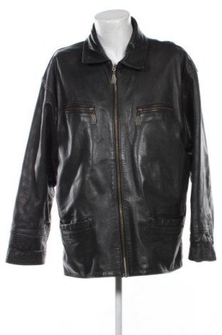 Pánska kožená bunda  Unbranded, Veľkosť 3XL, Farba Čierna, Cena  55,00 €