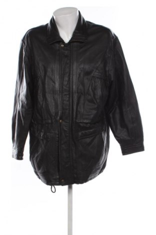 Ανδρικό δερμάτινο μπουφάν Unbranded, Μέγεθος XL, Χρώμα Μαύρο, Τιμή 59,99 €