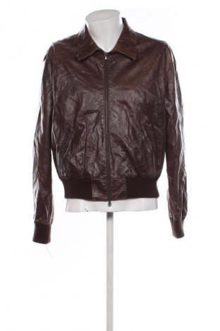 Ανδρικό δερμάτινο μπουφάν Unbranded, Μέγεθος L, Χρώμα Καφέ, Τιμή 53,99 €