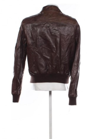 Ανδρικό δερμάτινο μπουφάν Unbranded, Μέγεθος L, Χρώμα Καφέ, Τιμή 53,99 €