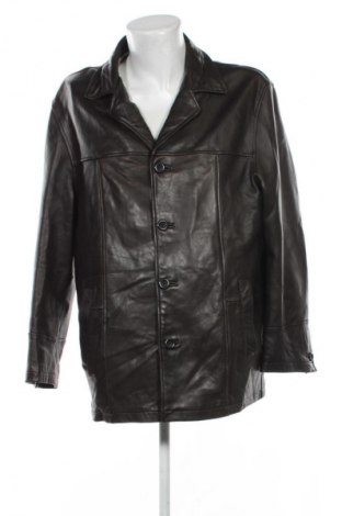 Ανδρικό δερμάτινο μπουφάν Unbranded, Μέγεθος XL, Χρώμα Καφέ, Τιμή 45,99 €