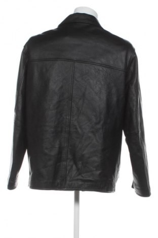Мъжко кожено яке Unbranded, Размер XXL, Цвят Черен, Цена 39,36 €