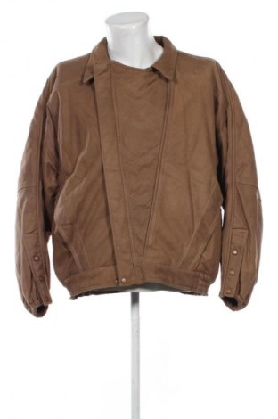 Ανδρικό δερμάτινο μπουφάν Unbranded, Μέγεθος XL, Χρώμα Καφέ, Τιμή 45,99 €