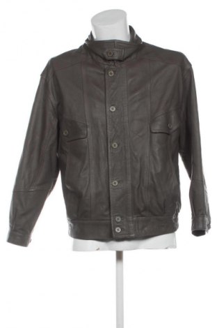 Ανδρικό δερμάτινο μπουφάν Vera Varelli, Μέγεθος L, Χρώμα Καφέ, Τιμή 61,99 €