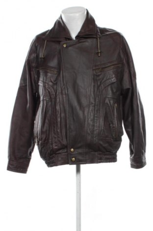 Męska skórzana kurtka Via Cortesa, Rozmiar L, Kolor Brązowy, Cena 235,99 zł