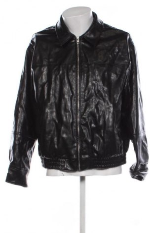 Męska skórzana kurtka Zara, Rozmiar L, Kolor Czarny, Cena 112,99 zł