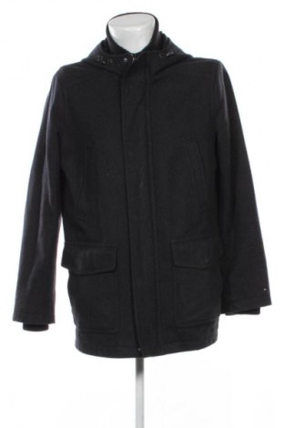 Męski płaszcz Tommy Hilfiger, Rozmiar L, Kolor Czarny, Cena 750,71 zł