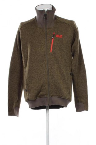 Męska kurtka z polaru Jack Wolfskin, Rozmiar XL, Kolor Zielony, Cena 169,99 zł