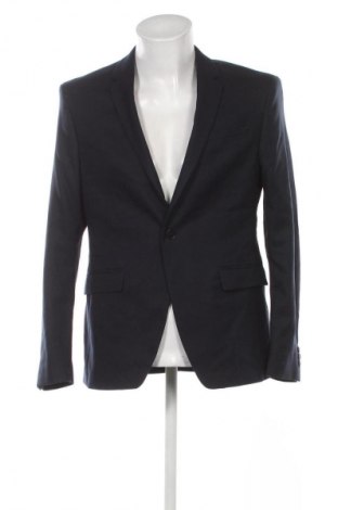 Ανδρικό σακάκι Zara, Μέγεθος L, Χρώμα Μπλέ, Τιμή 16,99 €
