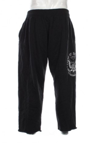 Męskie spodnie sportowe Uncle Sam, Rozmiar L, Kolor Czarny, Cena 56,99 zł