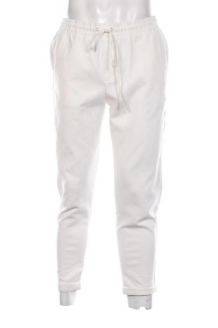 Męskie spodnie sportowe Zara, Rozmiar M, Kolor Biały, Cena 58,99 zł
