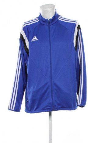 Ανδρική αθλητική ζακέτα Adidas, Μέγεθος XL, Χρώμα Μπλέ, Τιμή 23,99 €