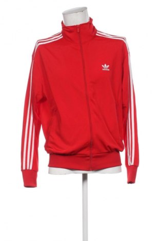 Ανδρική αθλητική ζακέτα Adidas, Μέγεθος M, Χρώμα Κόκκινο, Τιμή 23,99 €