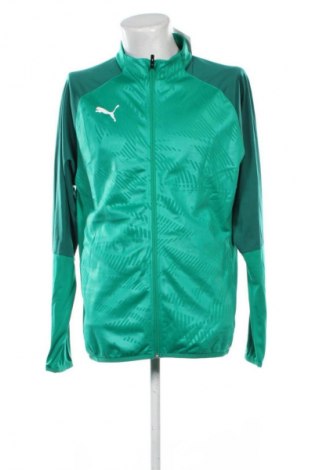 Ανδρική αθλητική ζακέτα PUMA, Μέγεθος L, Χρώμα Πράσινο, Τιμή 21,99 €