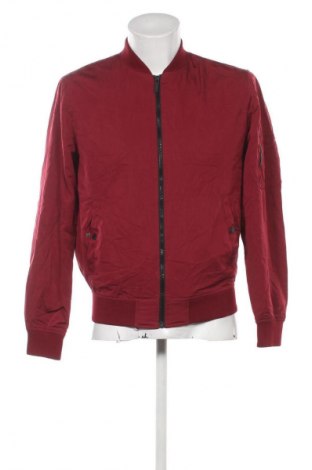 Geacă de bărbati Bershka, Mărime M, Culoare Roșu, Preț 80,99 Lei