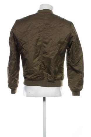 Ανδρικό μπουφάν Bershka, Μέγεθος M, Χρώμα Πράσινο, Τιμή 16,99 €