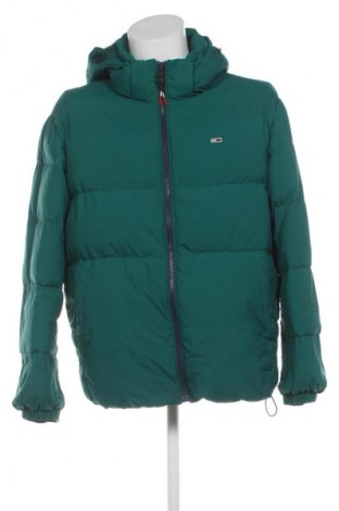 Pánská bunda  Tommy Jeans, Velikost L, Barva Zelená, Cena  4 799,00 Kč