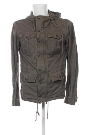 Ανδρικό μπουφάν Zara, Μέγεθος L, Χρώμα Πράσινο, Τιμή 20,91 €