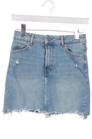 Φούστα Bershka, Μέγεθος XXS, Χρώμα Μπλέ, Τιμή 15,00 €