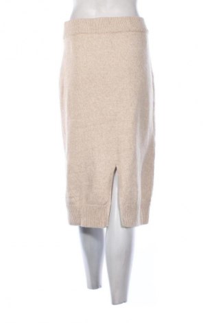 Rock H&M, Größe L, Farbe Beige, Preis € 10,99