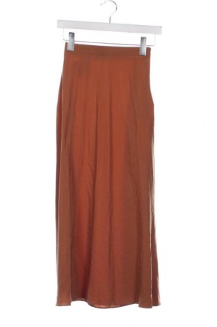 Φούστα Pull&Bear, Μέγεθος XXS, Χρώμα Καφέ, Τιμή 12,00 €