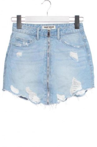 Szoknya Tally Weijl, Méret XXS, Szín Kék, Ár 6 123 Ft