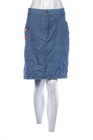 Szoknya Ulla Popken, Méret 3XL, Szín Kék, Ár 8 637 Ft