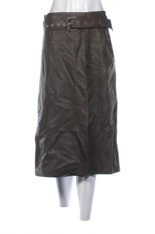 Szoknya Violeta by Mango, Méret XL, Szín Zöld, Ár 23 281 Ft