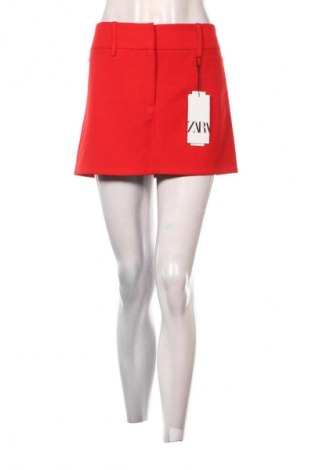Φούστα Zara, Μέγεθος L, Χρώμα Κόκκινο, Τιμή 23,59 €