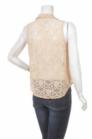 Γυναικείο πουκάμισο Forever, Μέγεθος M, Χρώμα  Μπέζ, Τιμή 9,28 €