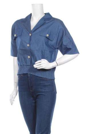 Γυναικεία μπλούζα Dreimaster, Μέγεθος S, Χρώμα Μπλέ, 65% βαμβάκι, 35% πολυεστέρας, Τιμή 20,49 €