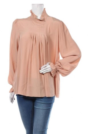 Дамска блуза See By Chloe, Размер L, Цвят Розов, 74% ацетат, 26% коприна, Цена 117,32 лв.