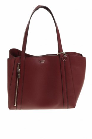 Γυναικεία τσάντα Guess, Χρώμα Κόκκινο, Δερματίνη, Τιμή 84,11 €