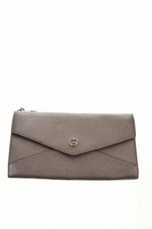 Γυναικεία τσάντα L.Credi, Χρώμα Ασημί, Δερματίνη, Τιμή 20,13 €